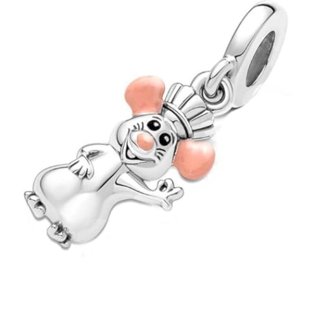 925 Silver Disney Pixar Remy Dangle Charm